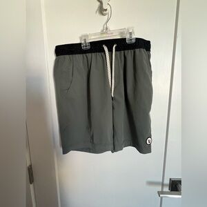 Vuori green Kore shorts